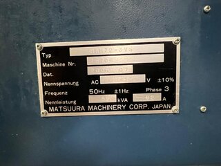 Fräsmaschine Matsuura MAM 72 - 35V-8