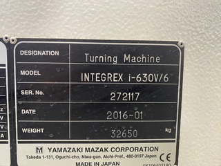 Fräsmaschine Mazak Integrex i 630 V/6-11