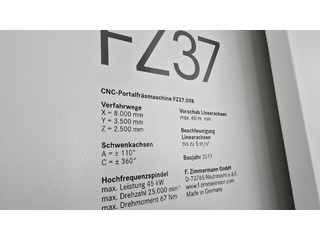 Zimmermann FZ 37 Portalfräsmaschinen-12
