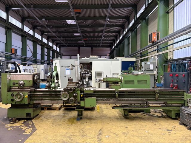 gebrauchte L+Z Drehmaschine VDF Heidenreich & Harbeck V630 x 4000 Drehbank 01