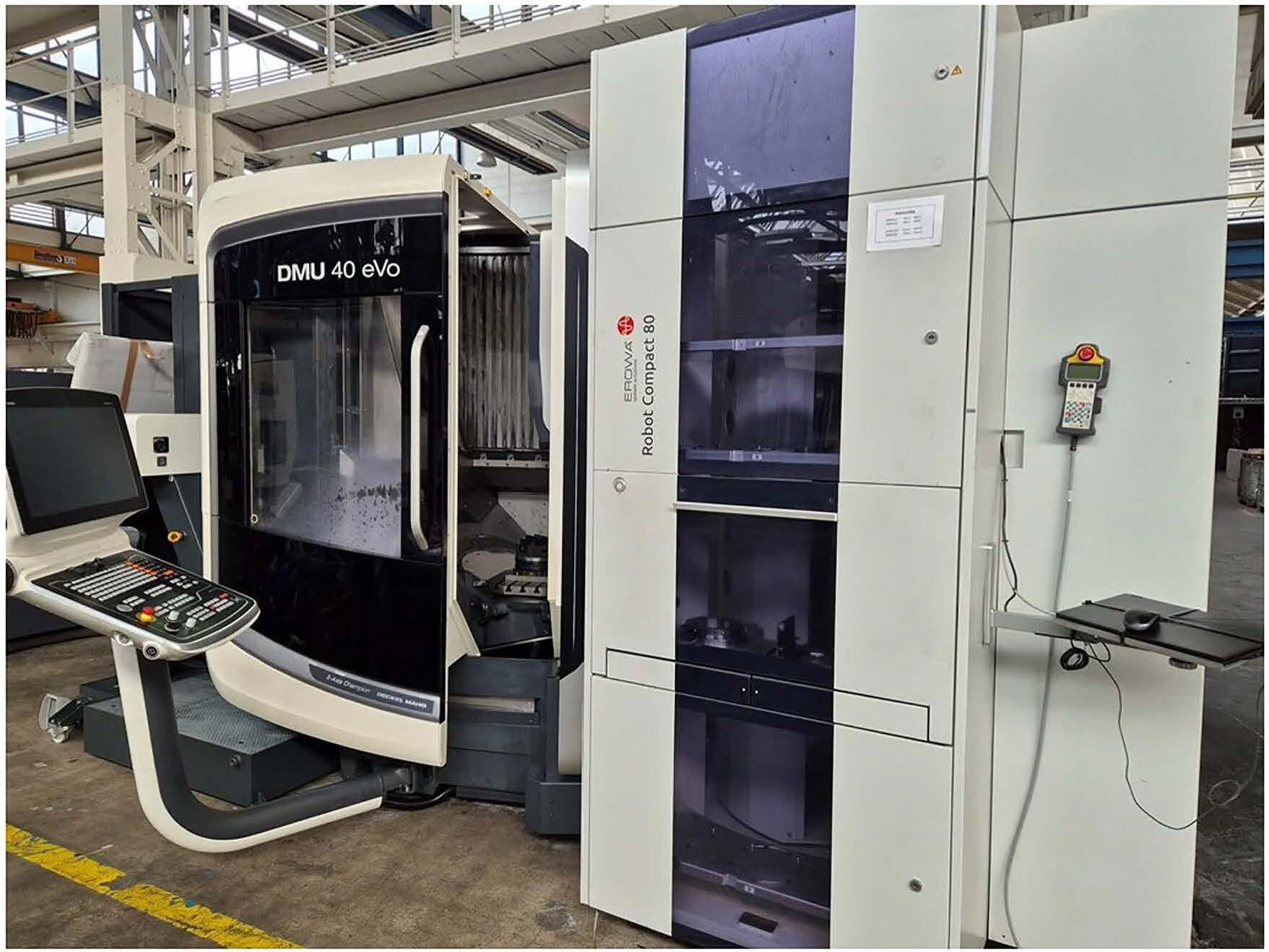 DMG Mori DMU 40 evo + Erowa ER 80 01